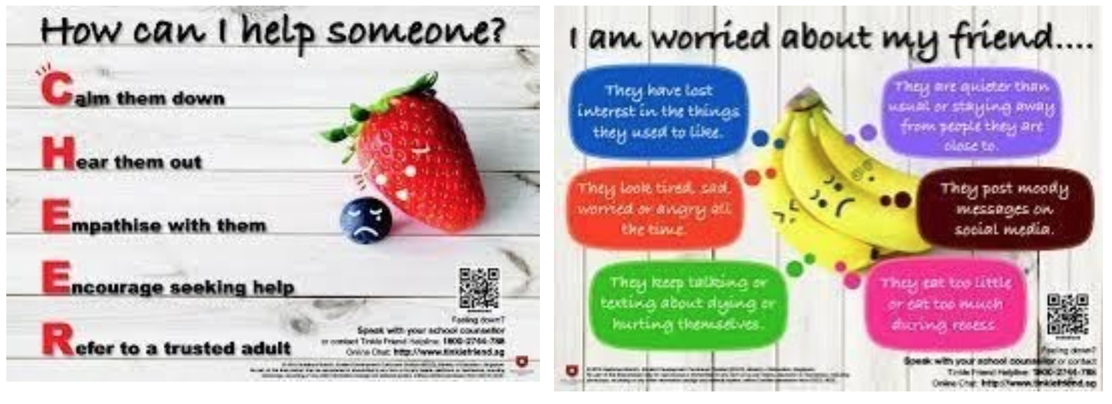 Two mental health awareness posters
